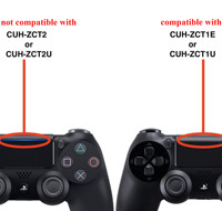 OSTENT akumulator zamiennik dla Sony PS4 Bluetooth bezprzewodowy dual shock kontroler pierwszej generacji CUH-ZCT1E CUH-ZCT1U 3